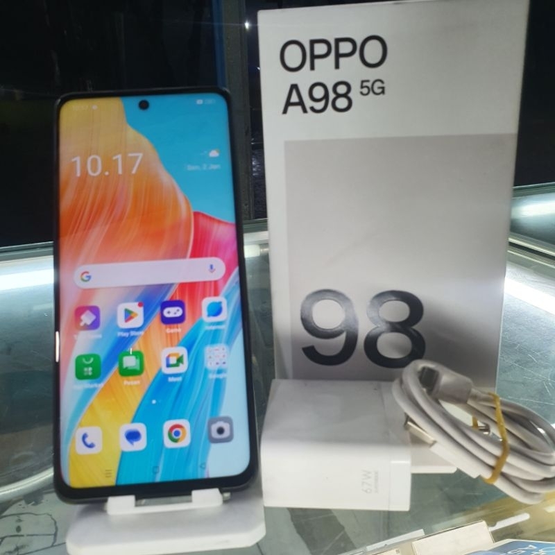 Oppo A98 5G 8/256 Unit Second Original Bergaransi