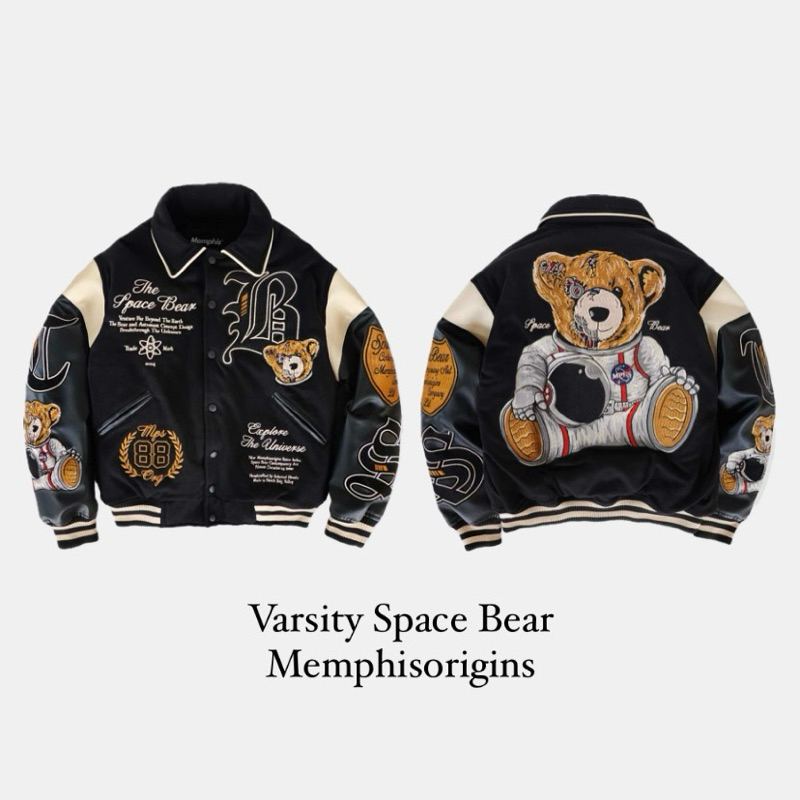VARSITY JACKET - SPACEBEAR/EDINBURGH/HOMERUN/TAKEDA/LEAGUE/REBEL/OKAYAMA/LOUIS MEMPHISORIGINS