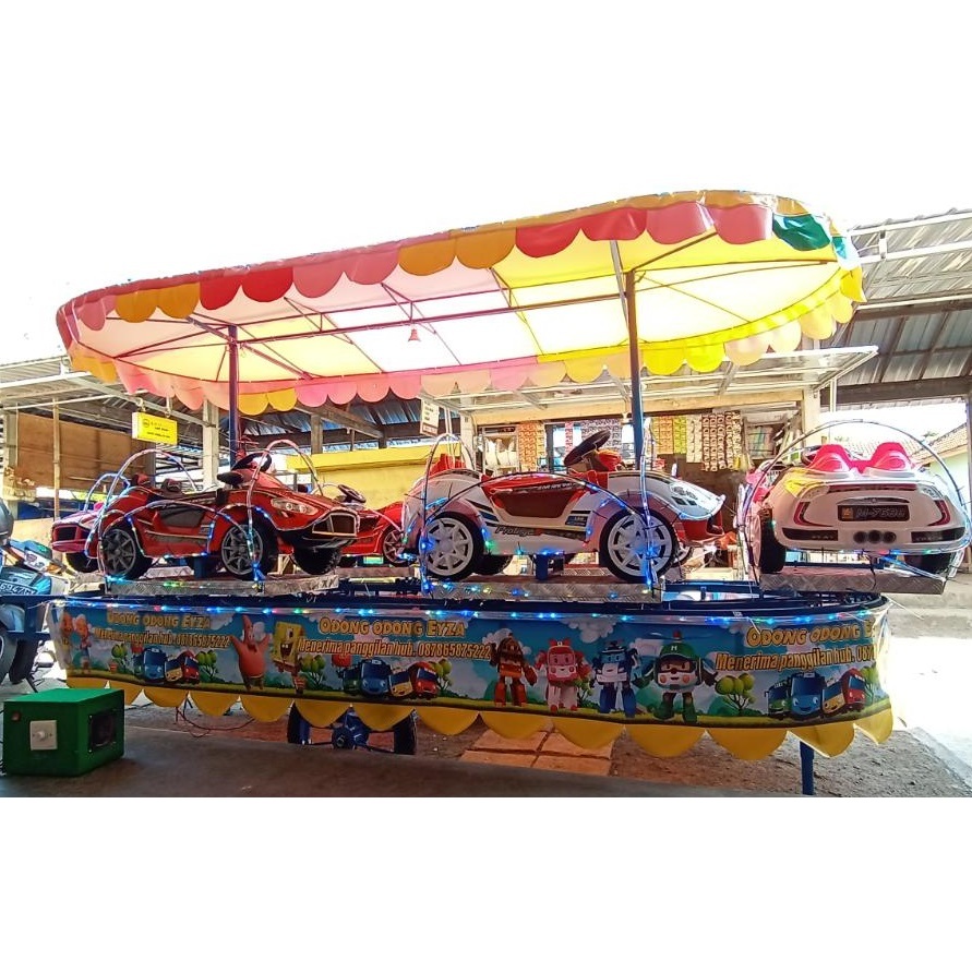 Odong Kereta Panggung Mobil Remote Bordes
