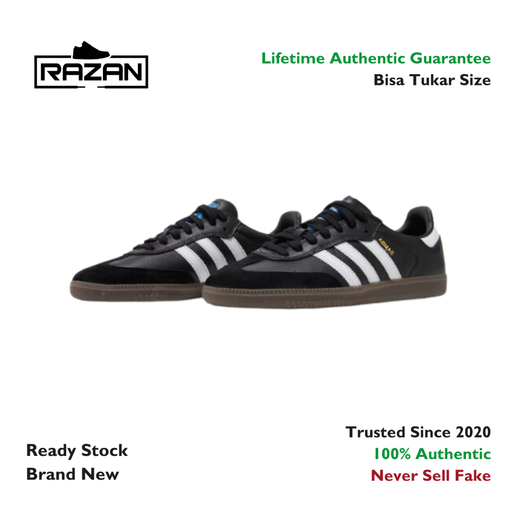 Adidas Samba ADV Black Gum 100% Authentic Original