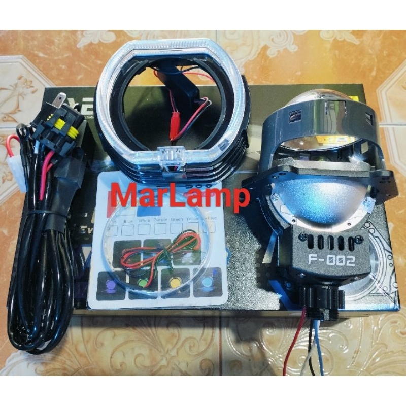 Paket BiLED AES F002 F2 3inch 65Watt 1sett