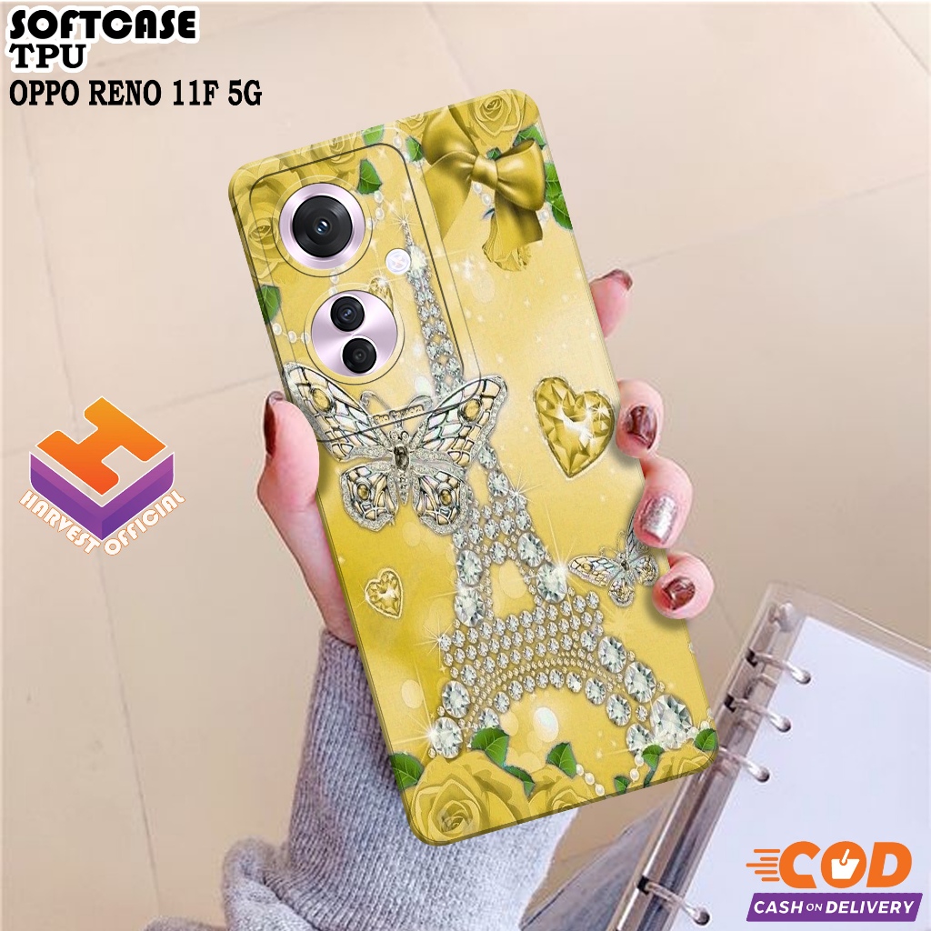Case Hp Oppo Reno 11F 5G 2024 - Softcase Oppo Reno 11F 5G Terbaru - Casing Oppo Reno 11F 5G - Kesing