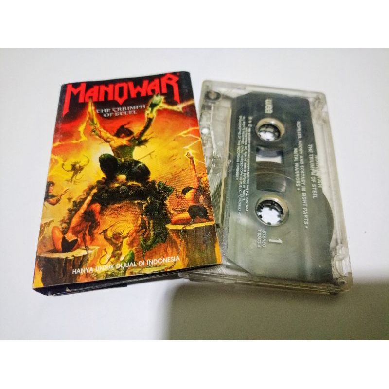 kaset Manowar - Triumph of steel