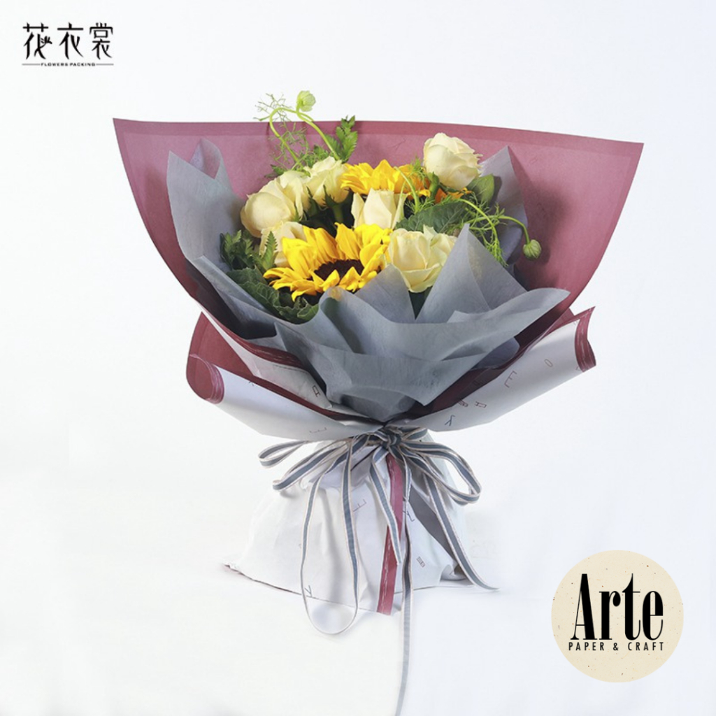 

iDk90 27 - 33 Lembar Kertas Tissue Paper Buket Bunga Korean Wrapping Flower Bouquet Berkualitas