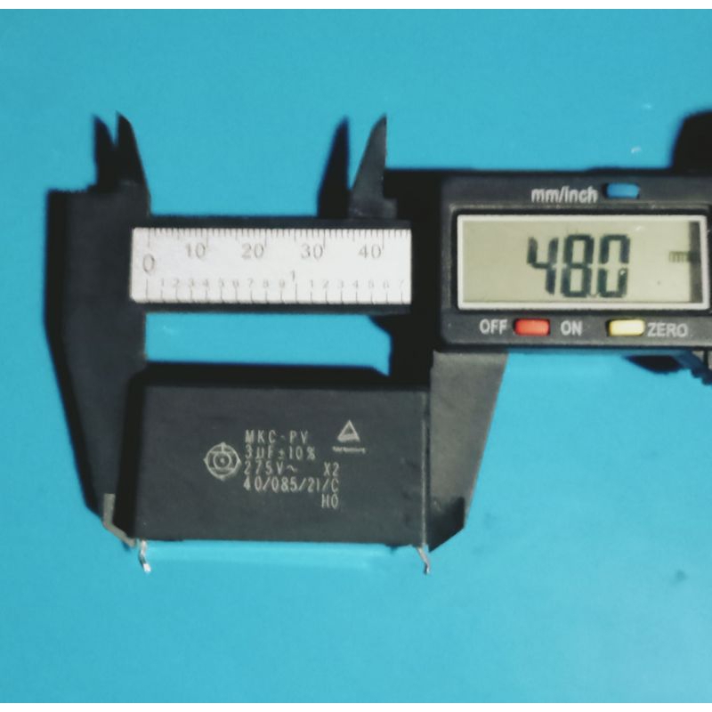 kapasitor MKC-PV 3uf+10%275V~x2