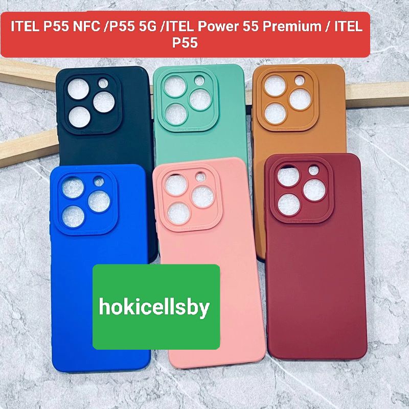 Silicon Case ITEL P55 NFC/ P55 4G / ITEL Power 55 Premium /Softcase for ITEL P55/
