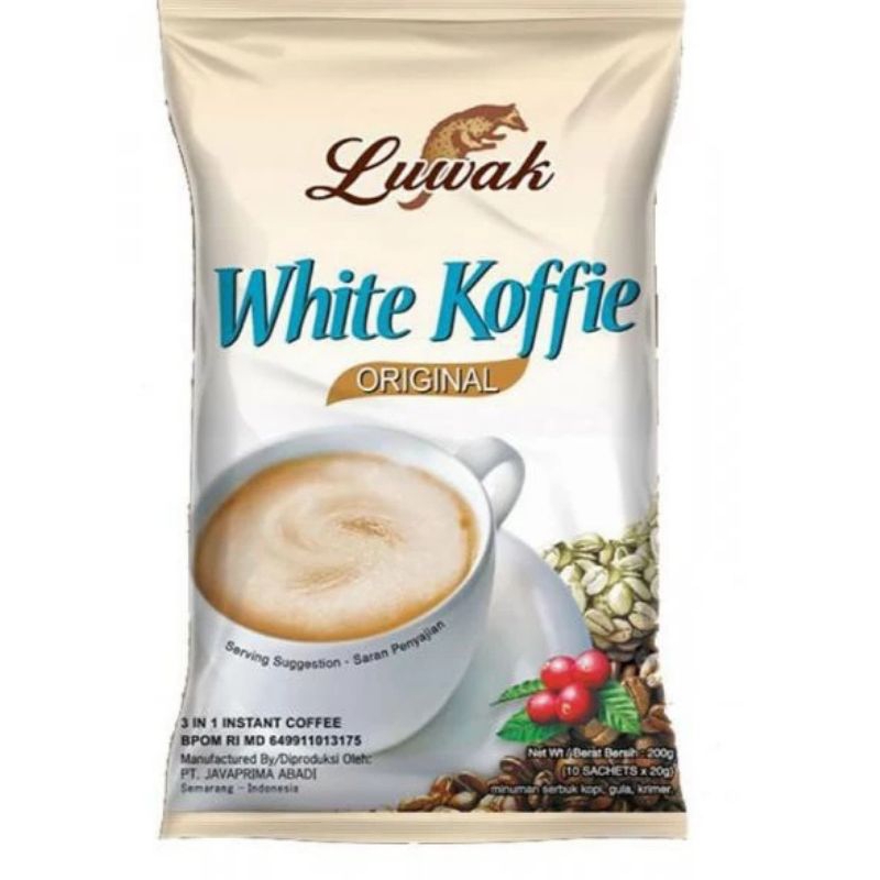 

KOPI LUWAK WHITE COFFEE/20g