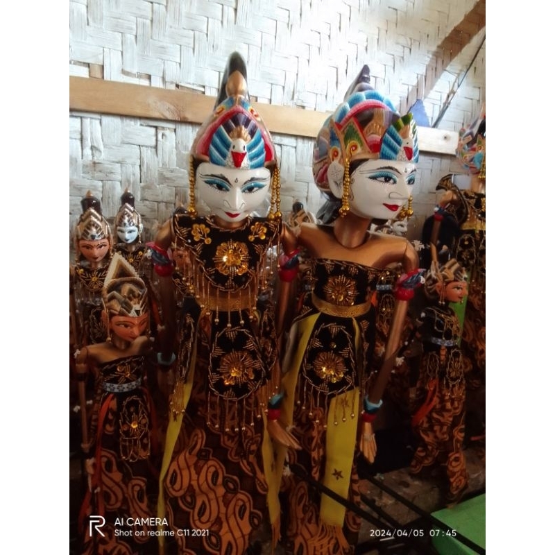 wayang golek Arjuna Srikandi