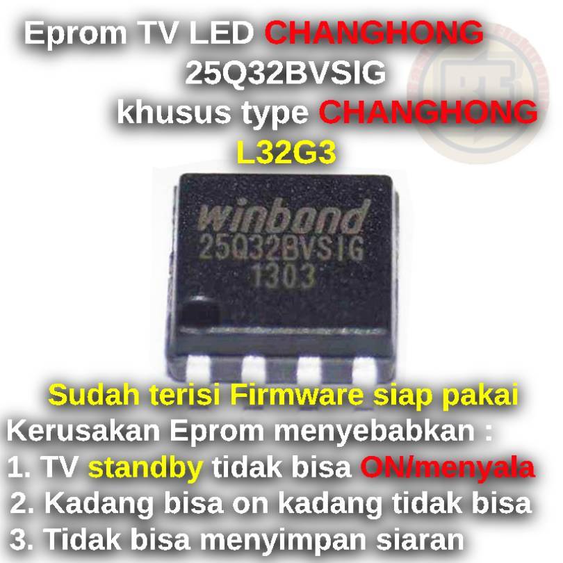 Ic Eprom Firmware TV CHANGHONG L32G3