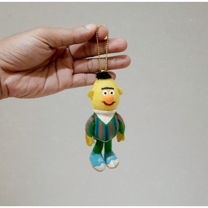 Bert Sesame Street Original Size 12 Cm/ Boneka Sesame Street