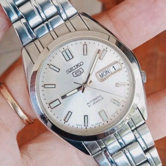 Seiko Automatic cal 7s26-03B0 Silver Dial