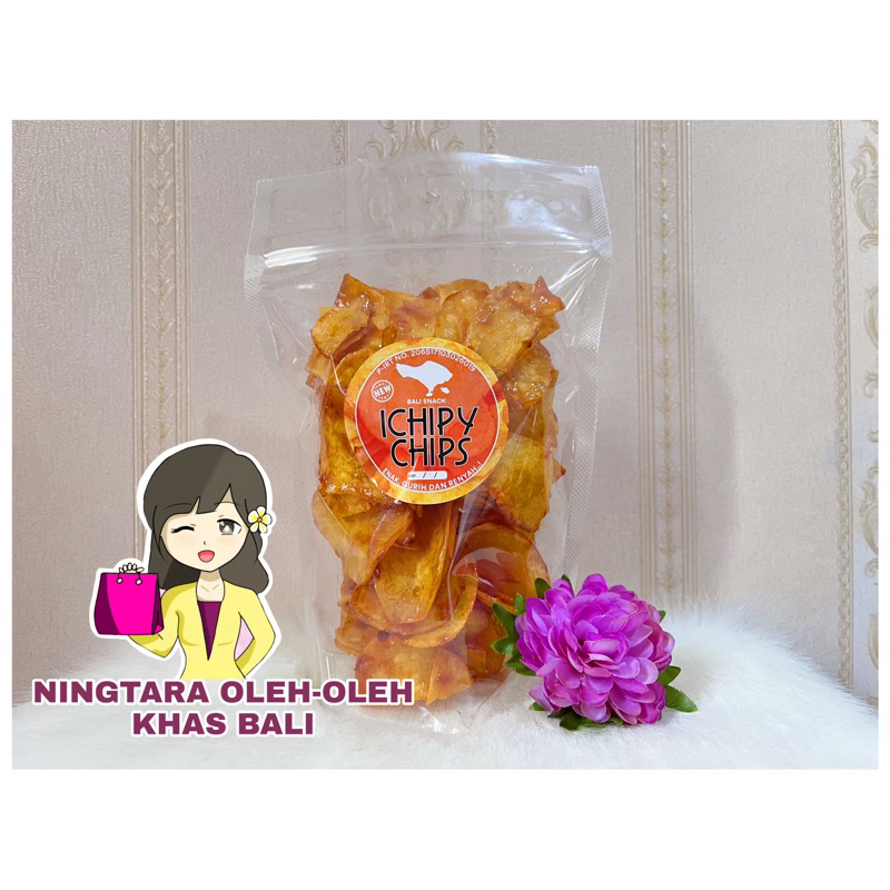 

KERIPIK SINGKONG ICHIPY CHIPS 200 gr BALI SNACK OLEH-OLEH KHAS BALI