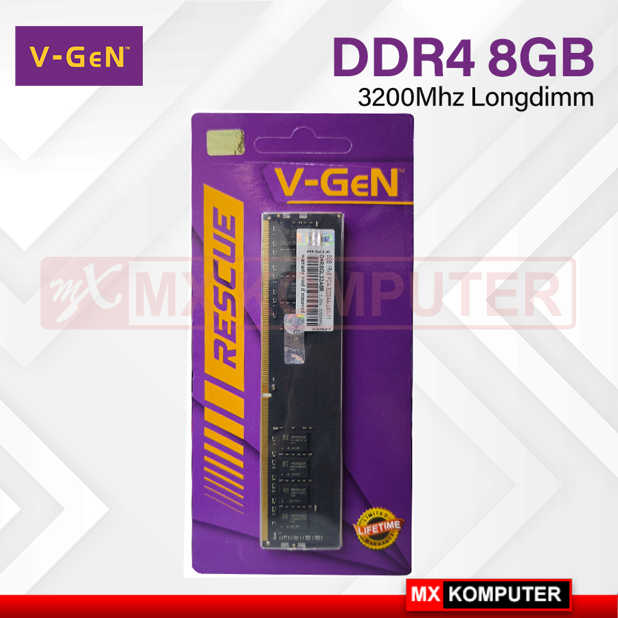 RAM Vgen DDR4 8GB 3200 Mhz Longdimm V-gen