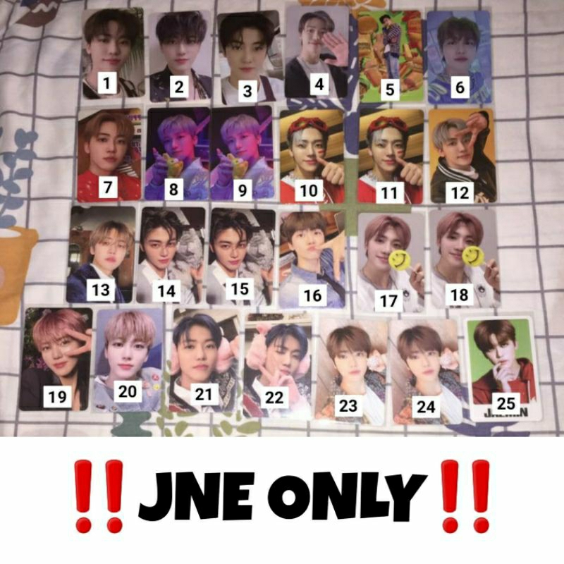 photocard pc nct dream jaemin introvert extrovert pink christmas hot sauce cafe glicth mode candy is