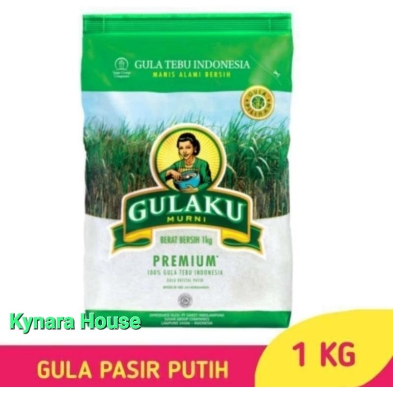 

Gula Gulaku Premium 1kg (Hijau)