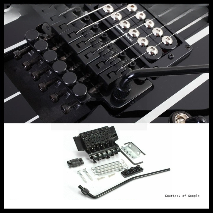Tremolo Updown Floyd Rose Licensed Black