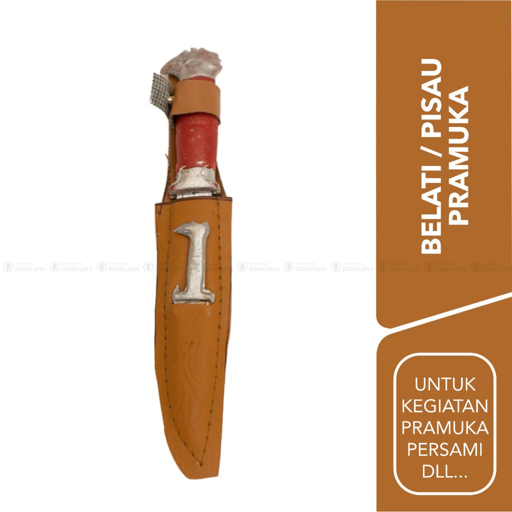 RIDHO JAYA - Pisau Pramuka Atribut Pramuka Peralatan Pramuka