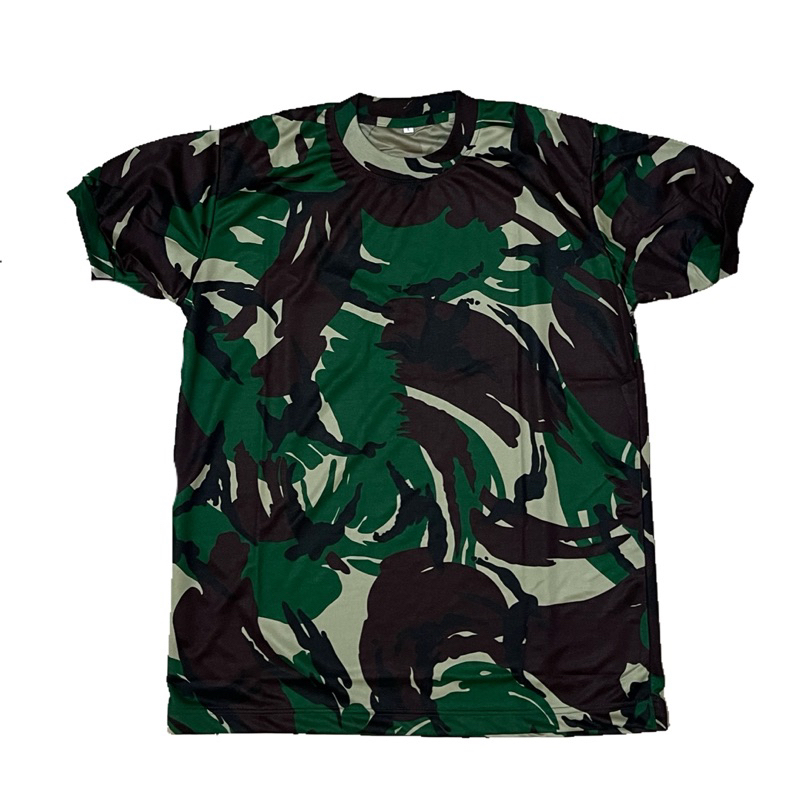 Kaos Loreng TNI MALVINAS  DryFit -  Kaos Lengan Pendek DryFit - Pria