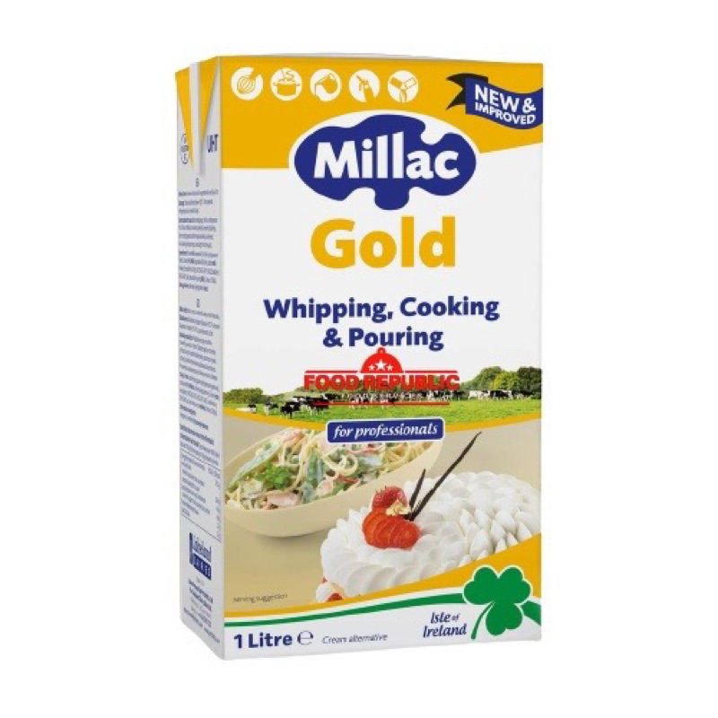 

Millac Gold Whipping Cooking Cream 1L