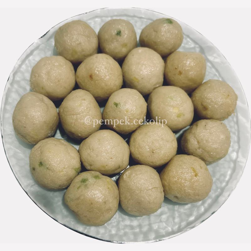 Paket Frozen Pempek Adaan 20pcs Ikan Tenggiri Asli Tanpa Campuran Khas Palembang