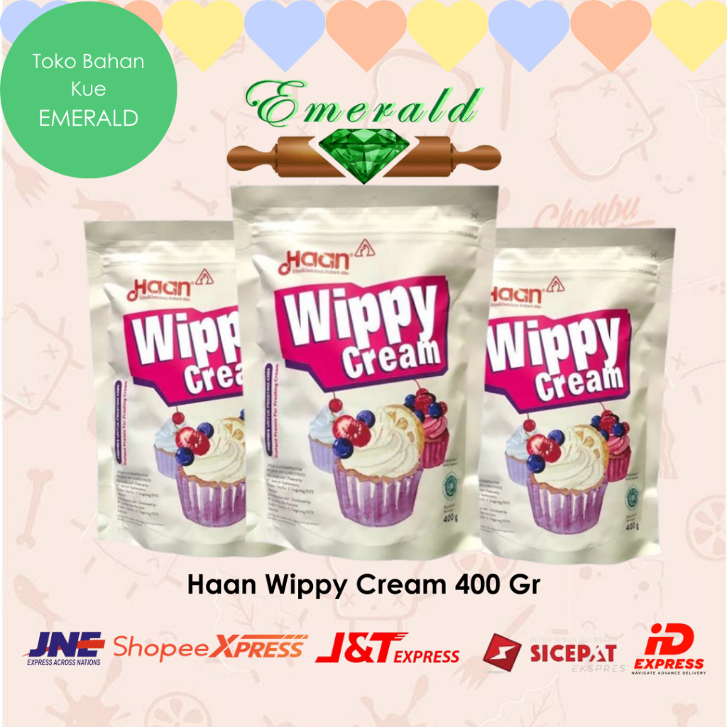 

Whippy Cream Haan 400gr