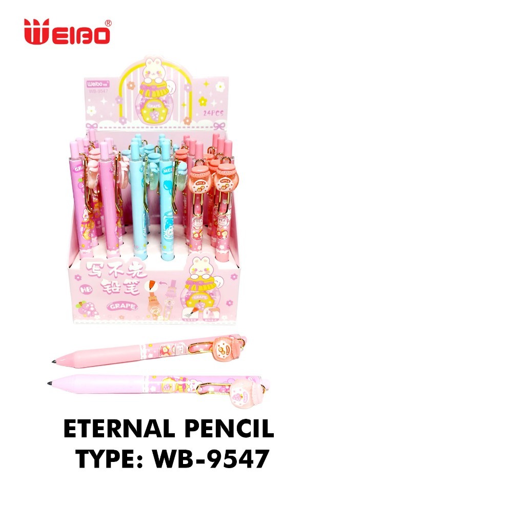 

FYM WEIBO PENCIL ETERNAL TYPE WB-9547 KARAKTER BOBA - PENSIL UNLIMITED -PENSIL ABADI