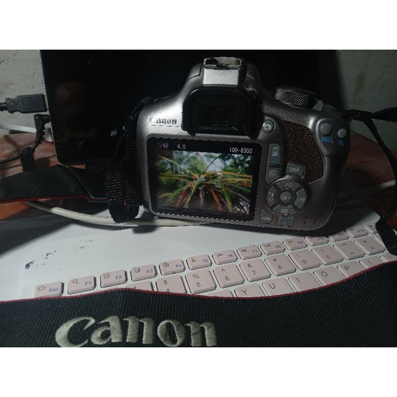 kamera canon 1300D wifi bekas murah