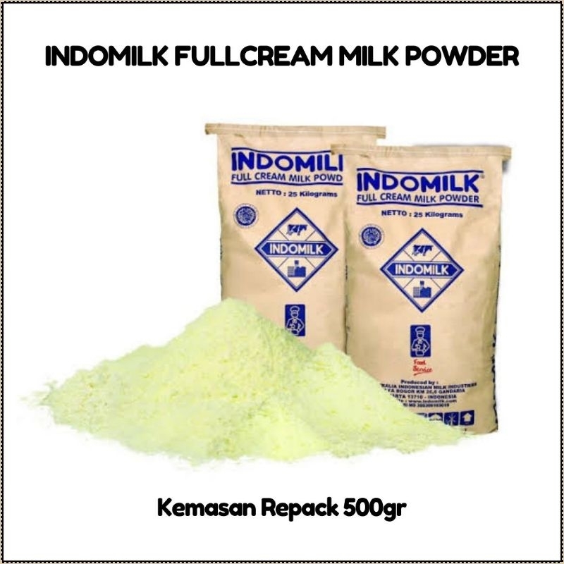 

500gr Indomilk Fullcream Milk Powder