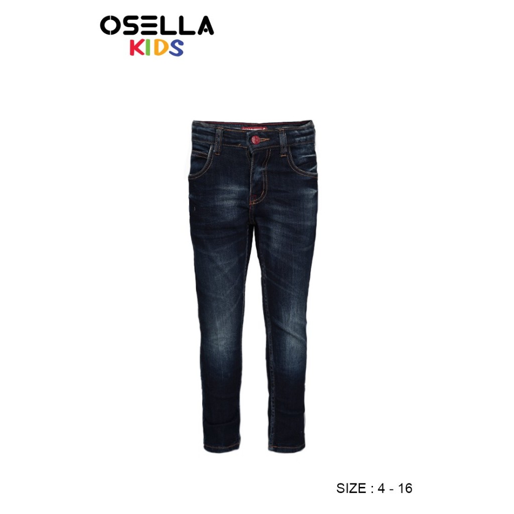 Osella Kids Lunar Slimfit Jeans 228O3003A | Celana Jeans Anak Laki-Laki