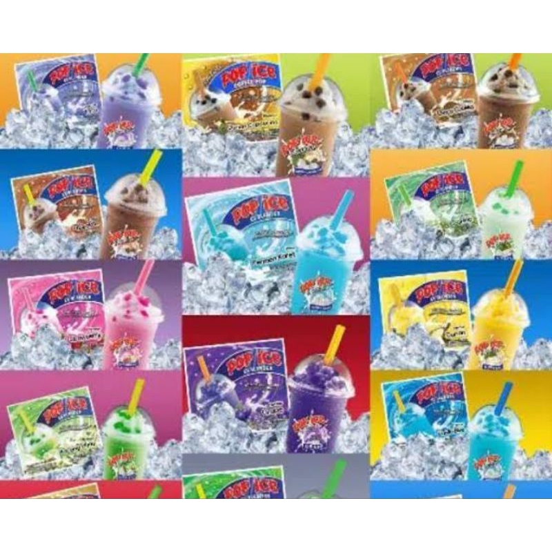 

Pop ice minuman serbuk