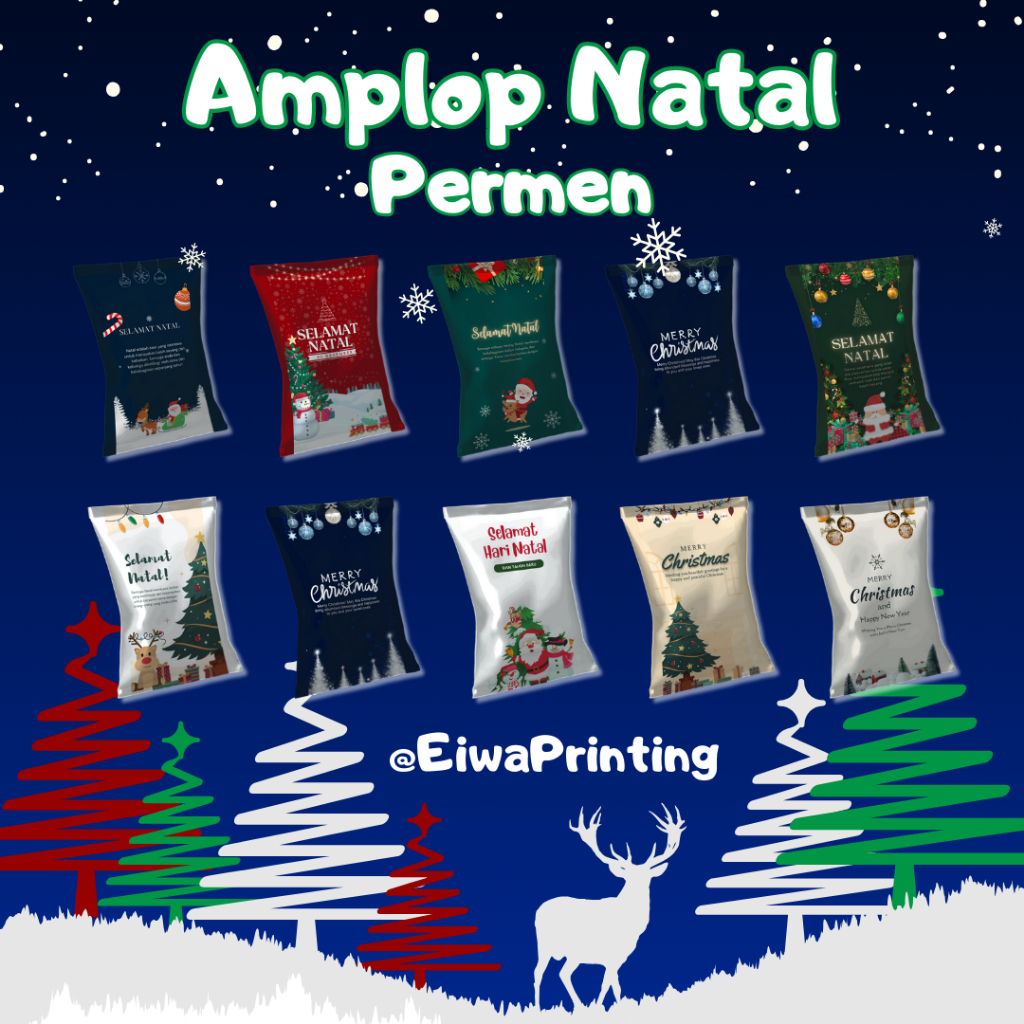 

Amplop Natal Bentuk Permen Lucu Amplop Natal Amplop Permen Unik 1