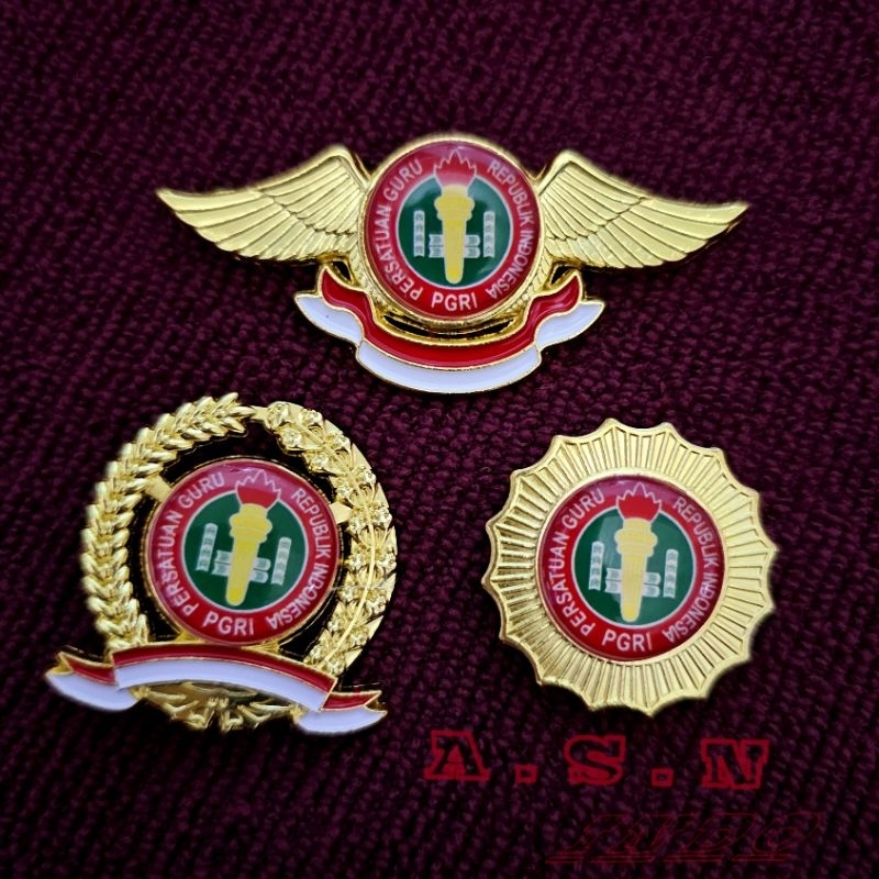Lencana Logo PGRI Pin PGRI