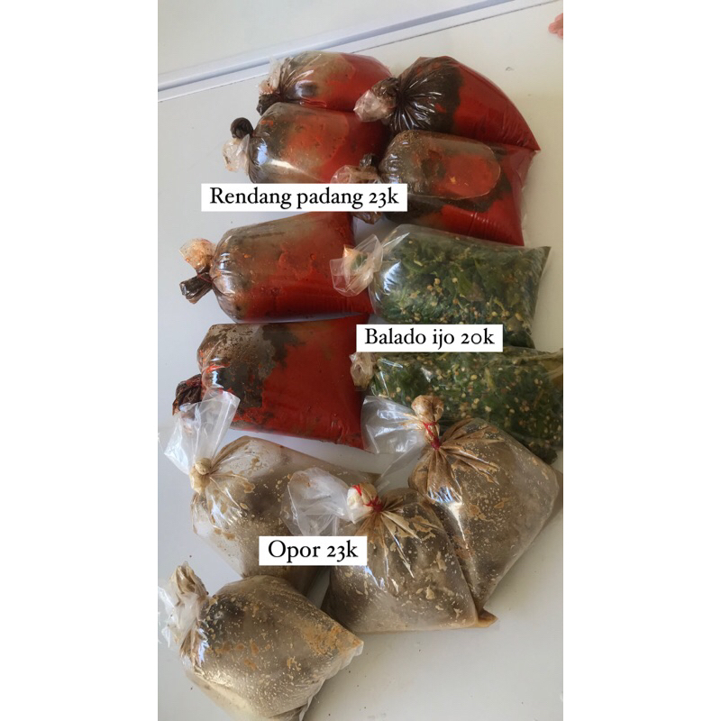 

bumbu rendang/ opor/ balado hejo