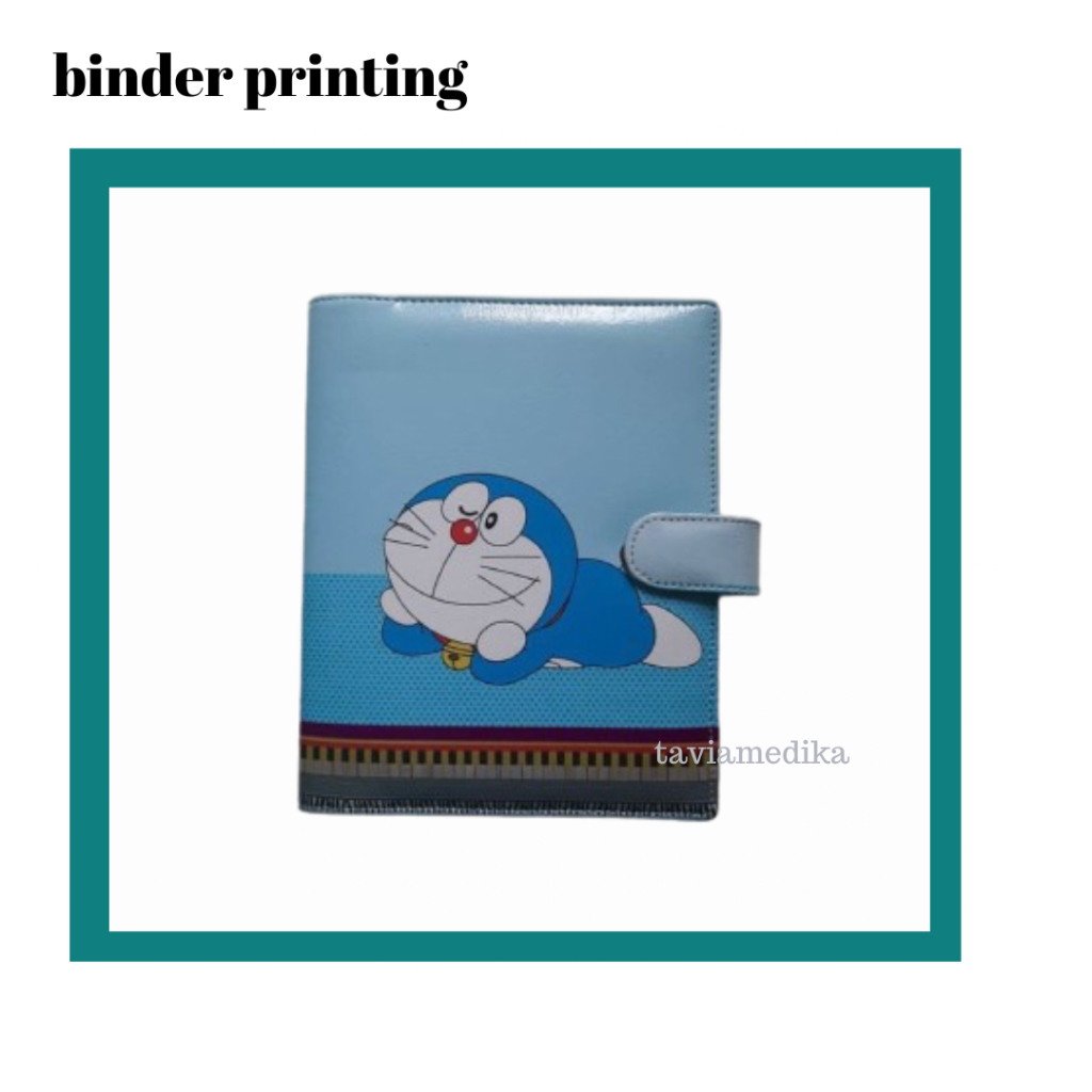 

[ tavia medika ] Binder Printing Doraemon Binder Printing A5 20 ring Binder Printing B5 26 ring