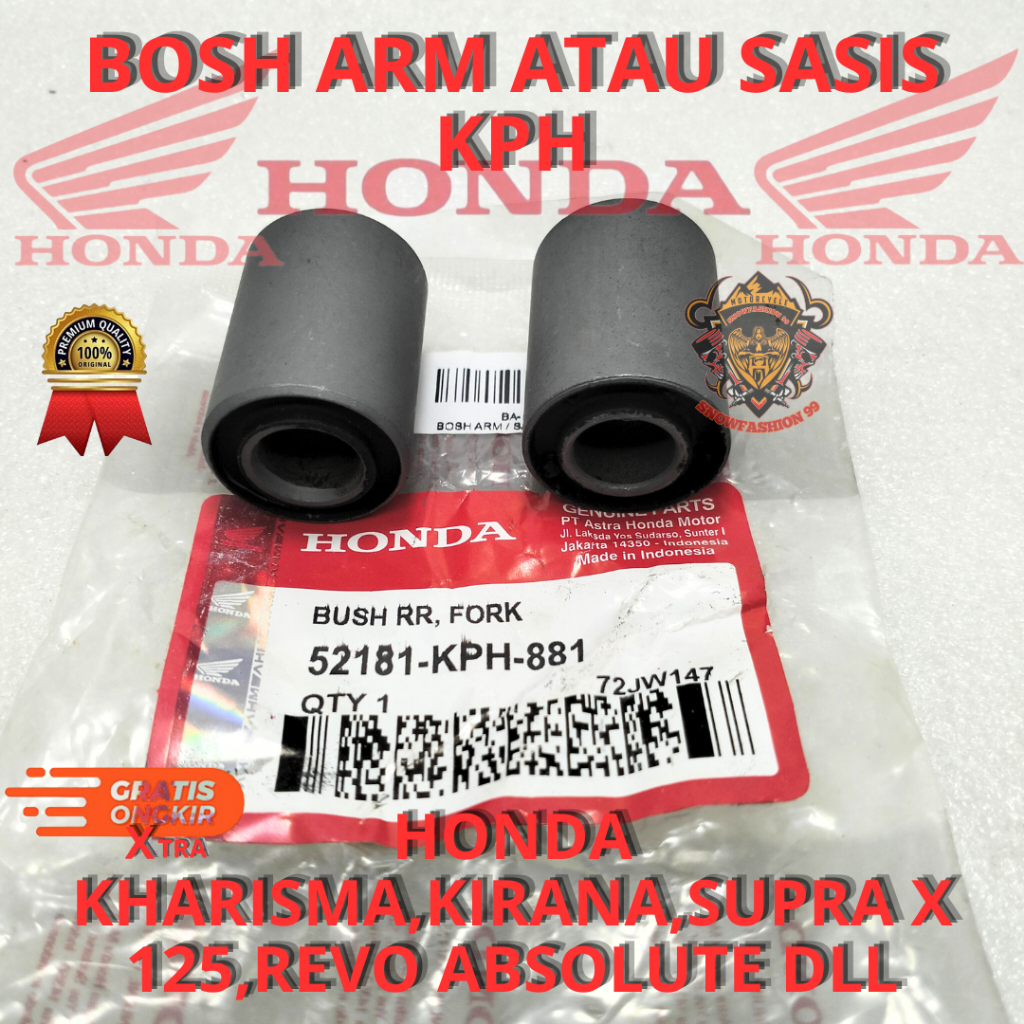 BOSH ARM HONDA KHARISMA ,SUPRA X125 KPH BOSH SASIS ,KHARISMA ,KIRANA ,SUPRA X 125 ,REVO ABSOLUTE ASL