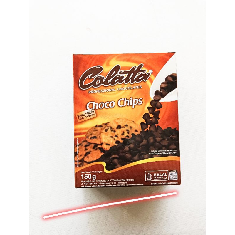 

Collata Chocochips 150gr