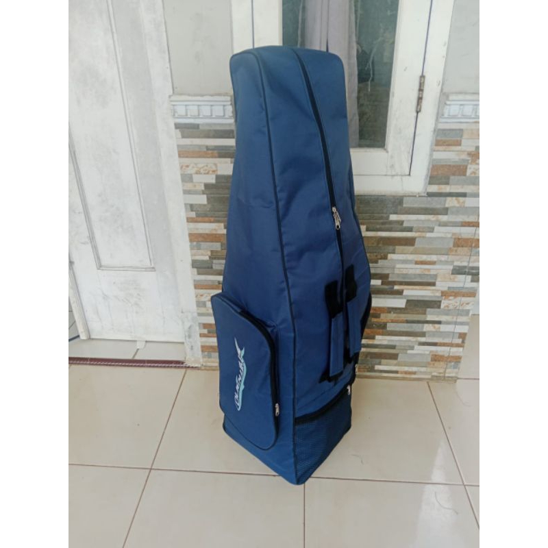 [Ready] Tas Pancing Jumbo Ransel Tebal Anti Air Murah Tas Pancing Joran Jejer Tas Raket Multifungsi