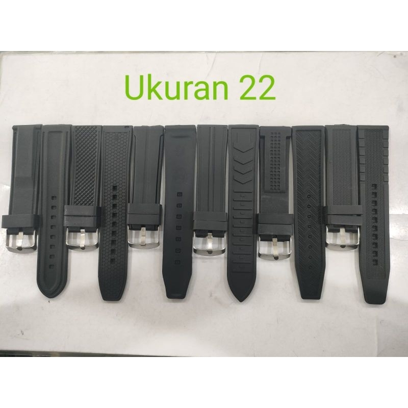 Tali Karet Jam Tangan - Strap rubber Jam Tangan