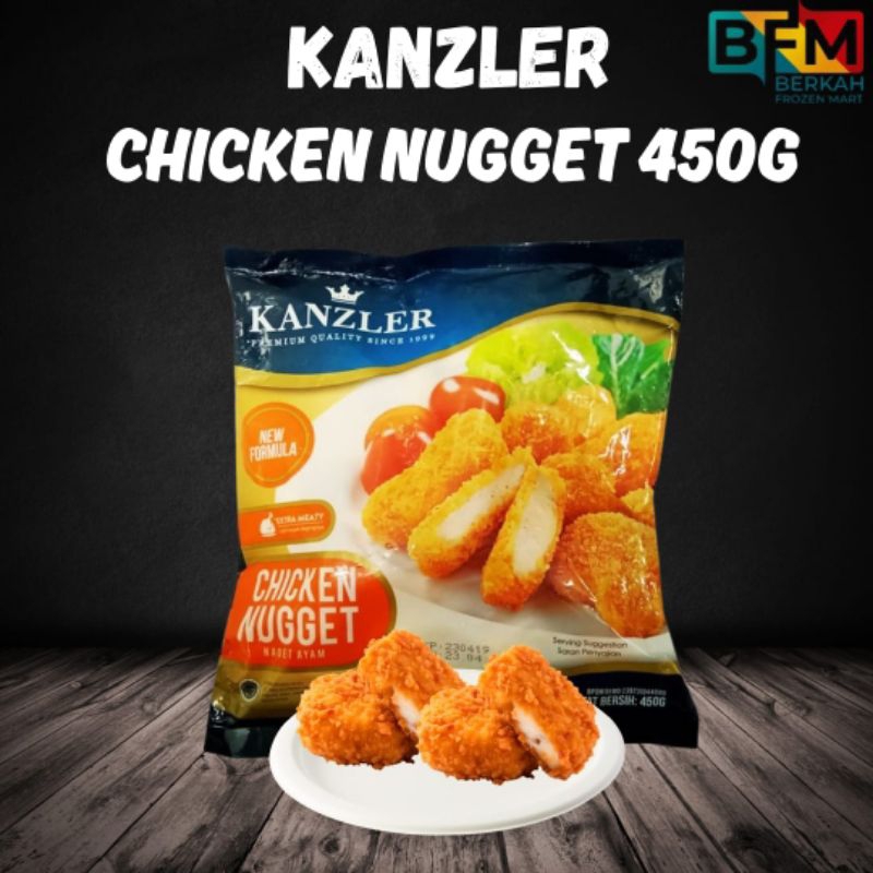 

Kanzler Crispy Chicken Nugget 450 gr / Kanzler Crispy Nugget 450g