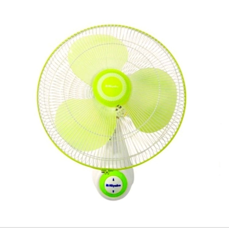 MIYAKO KAW-1662 KIPAS ANGIN DINDING / WALL FAN 16" INCH WALLFAN ANGIN KENCANG LOW WATT TURBO MURAH