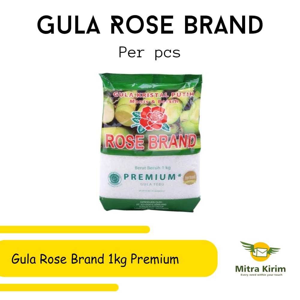 

Rose Brand Gula Pasir Premium/Kuning1kg
