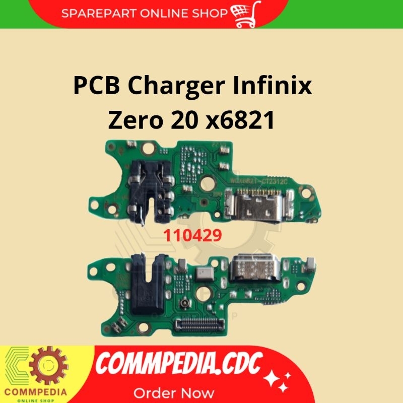 PCB Charger Infinix Zero 20 x6821