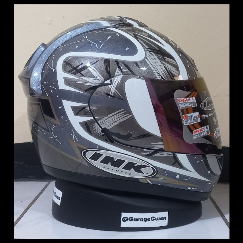 Helm / Helmet INK CL - 26 Mugello Grey Size M New Old Stock