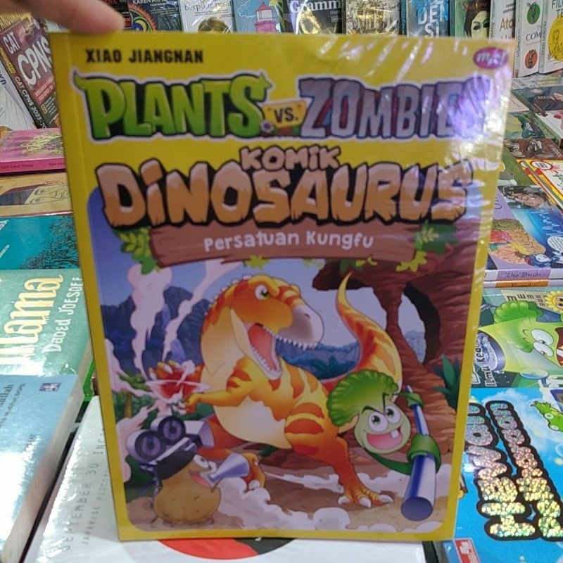 Original - Plants vs Zombie. Komik Dinosaurus. Persatuan kungfu