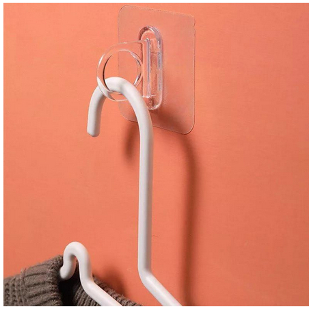 Gantungan Tempel Dinding Magic Hook Tiang Gorden Horden Shower Curtain