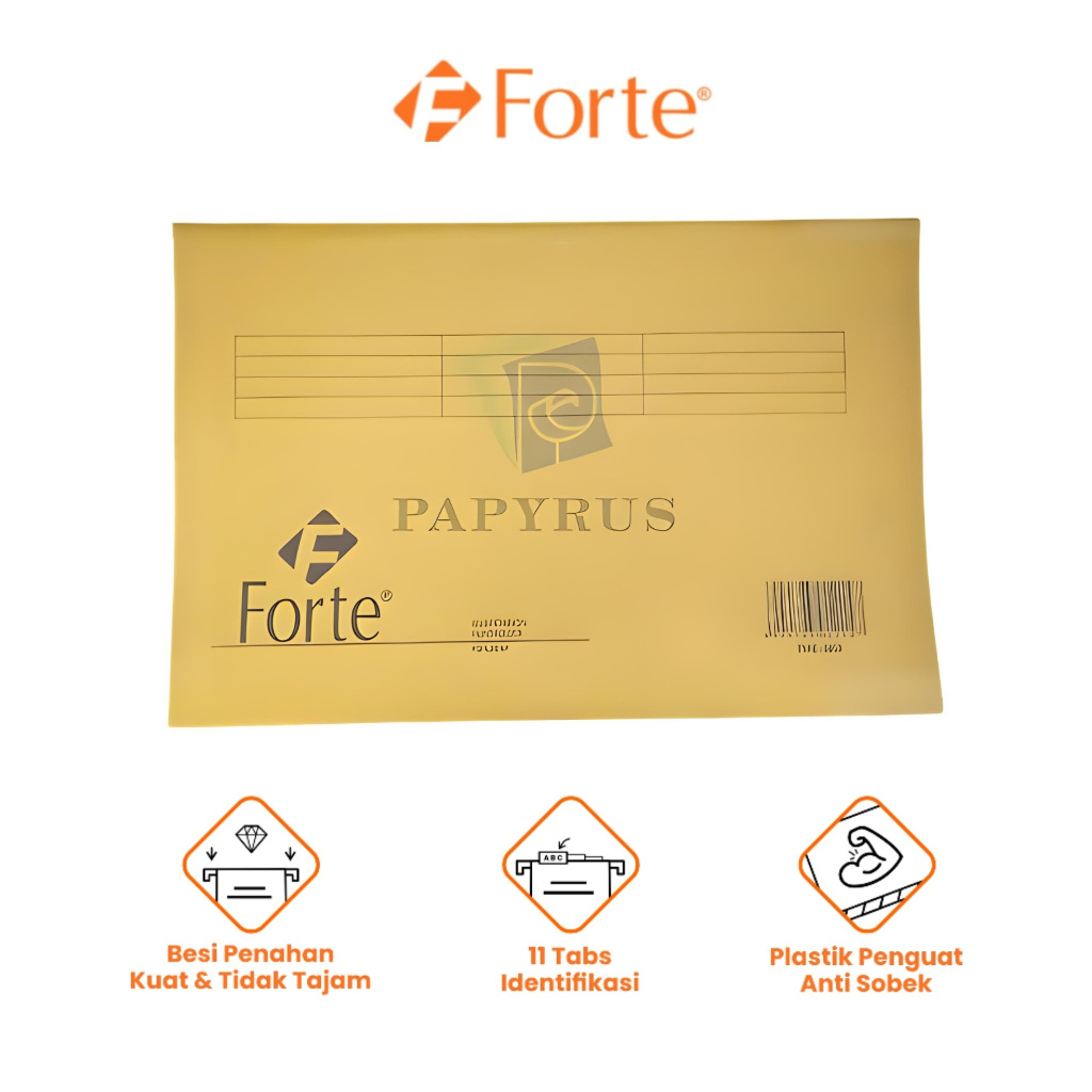 

HANG MAP / SUSPENSION FILE / MAP GANTUNG FORTE 5003 KUNING