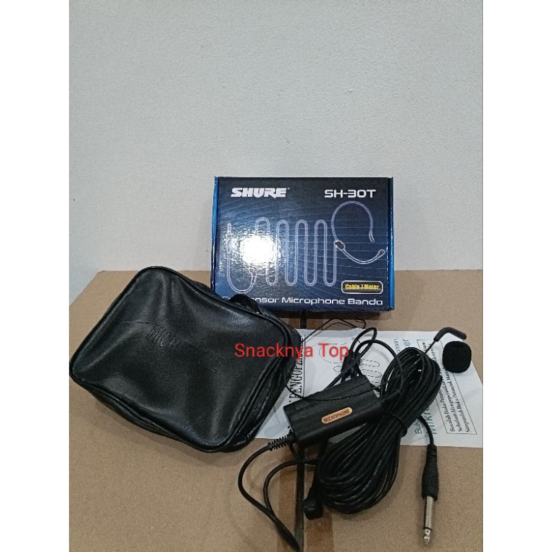 MIC Bando Kabel SH 30T / Mic Bando  CABLE 7 METER/Mic Condensor Microphone Bando