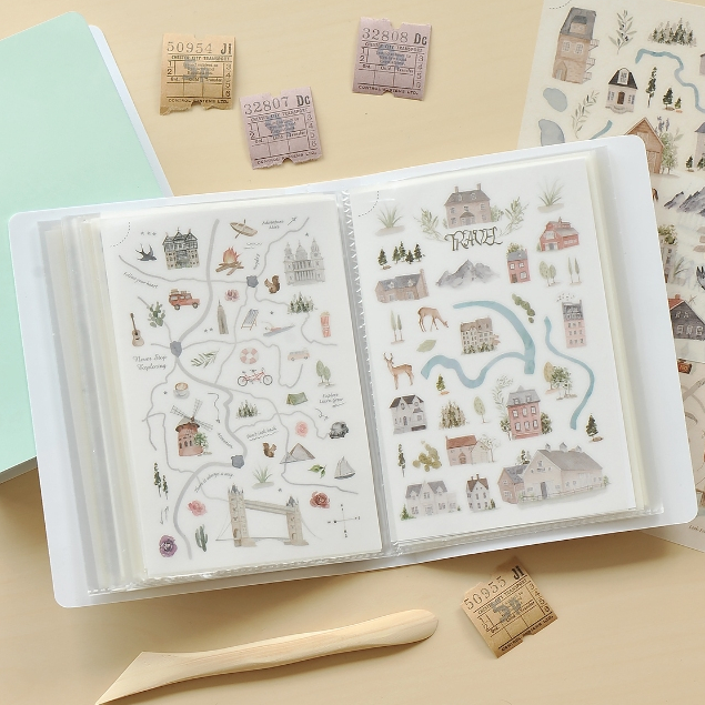 

MU Lifestyle - Sticker Storage Book