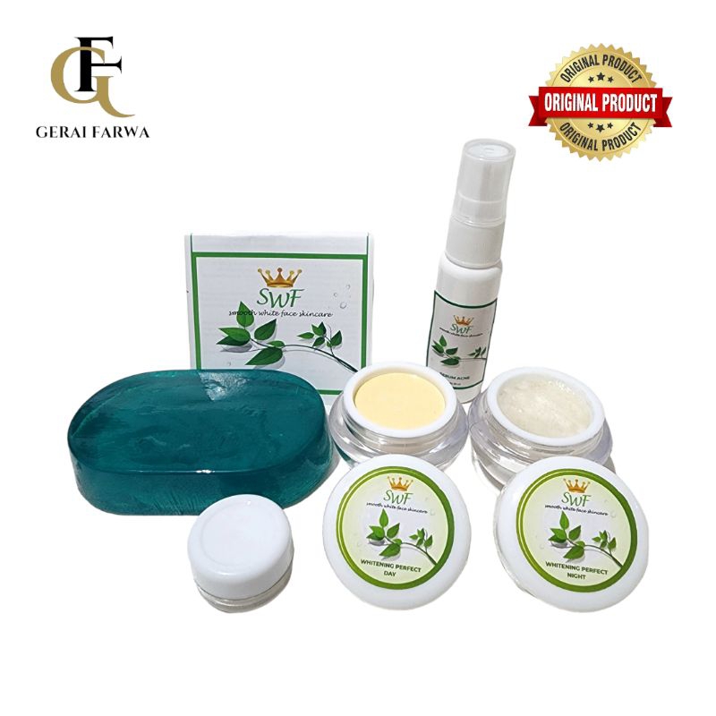 SWF Skincare Paket Acne Lengkap Sabun Batang Padat Original Pemutih Wajah