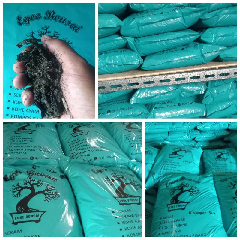 Kompos Aneka Daun / Pupuk organik kompos aneka daun